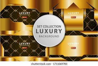 luxury abstract premium gold vector background with gold line.Overlap layers with paper effect. digital template. Realistic light effect on textured dots gold background.vector illustration.