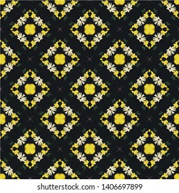 Luxury abstract seamless pattern background for wrapping paper, wallpaper, carpet, and textile.