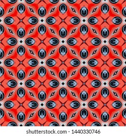 Luxury abstract seamless pattern background for wrapping paper, wallpaper, carpet, and textile