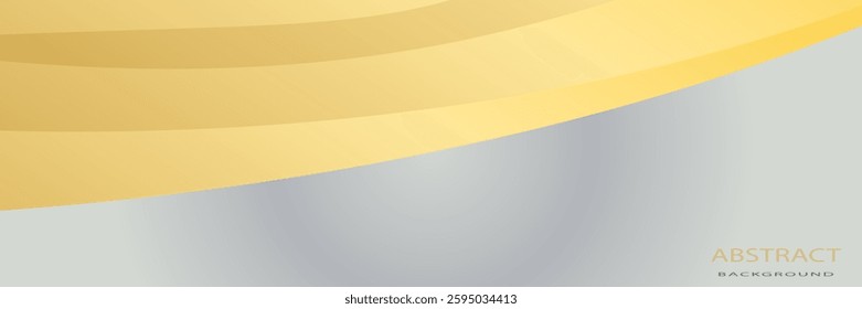 Luxury abstract silver and gold background with glitter light effect decoration.