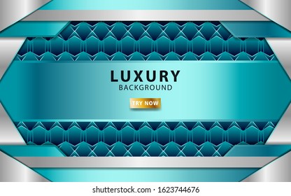 luxury abstract technology white vector background with blue line.Overlap layers with paper effect. digital template. Realistic light effect on textured  background.vector illustration.