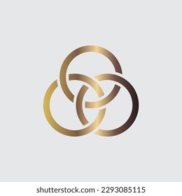 luxury abstract vector logo design, simple, minimalism and elegant concept, with gold color