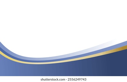 Luxury abstract wave background in white