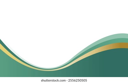 Luxury abstract wave background in white