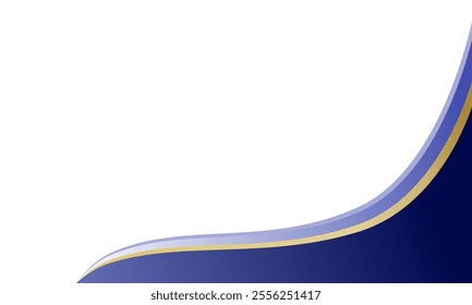 Luxury abstract wave background in white