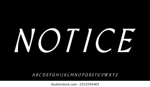 luxury alphabet font vector set
