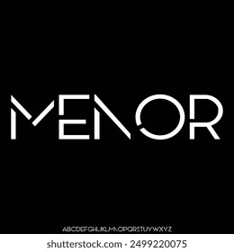 luxury alphabet font vector type set