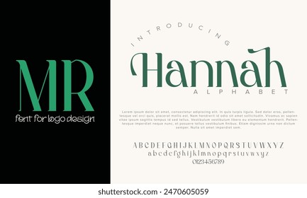 Luxury alphabet letters font. Classic Lettering Minimal Fashion Designs. Typography serif simple wedding logo fonts and number. vector illustration 04