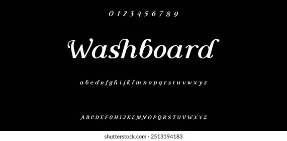 Luxury alphabet letters font and number. Typography elegant wedding classic lettering serif fonts decorative vintage retro concept. vector illustration