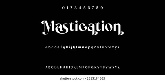 Luxury alphabet letters font and number. Typography elegant wedding classic lettering serif fonts decorative vintage retro concept. vector illustration