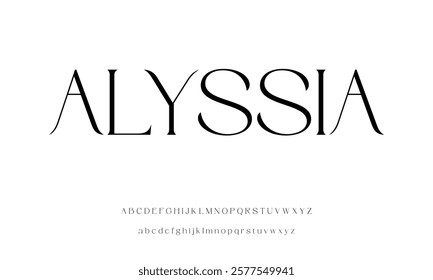 Luxury alphabet letters font and number. Typography elegant wedding classic lettering serif fonts decorative vintage retro concept. vector illustration