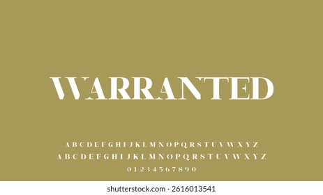 Luxury alphabet letters font and number. Typography elegant wedding classic lettering serif fonts decorative vintage retro concept. vector illustration