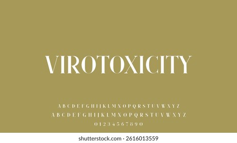 Luxury alphabet letters font and number. Typography elegant wedding classic lettering serif fonts decorative vintage retro concept. vector illustration