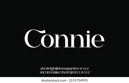 Fonte com letras do alfabeto de luxo. Tipografia elegante casamento clássico lettering serif fontes decorativo vintage conceito retro.