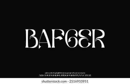 Luxury alphabet letters font. Typography elegant wedding classic lettering serif fonts decorative vintage retro concept.