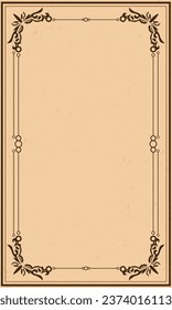 Luxury ancient background blank. Royal antique blank paper