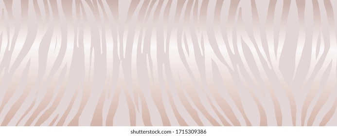 Luxury animal skin background, Pink zebra skin pattern, pink tiger background vector illustration.