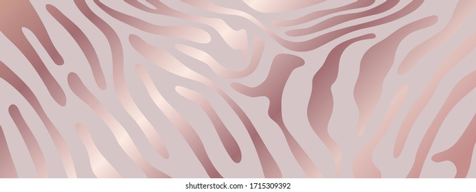 Luxury animal skin background, Pink zebra skin pattern, pink tiger background vector illustration.