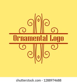Luxury antique art deco monochrome hipster minimal geometric vintage linear vector frame , border , label, logo