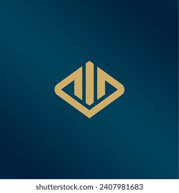 luxury apartment logo design gold