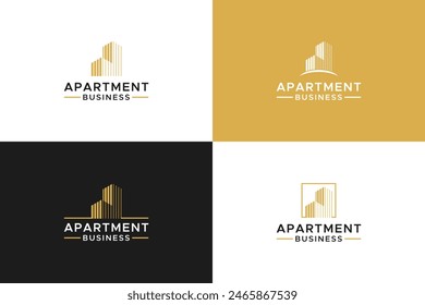 Luxury Apartment Logo Design Inspiration.