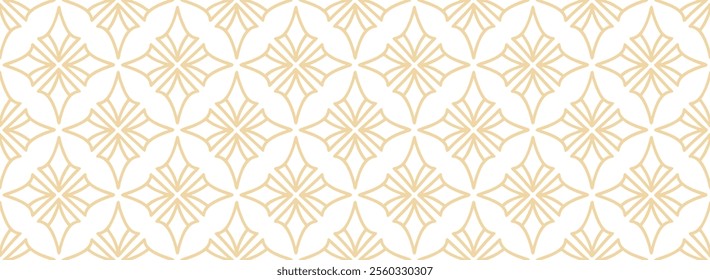 Luxury arabesque geometric patterns seamless