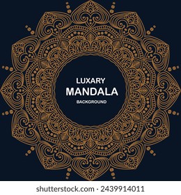 Luxus arabesque Mandala Hintergrund Design für Hochzeit Einladungskarte Abdeckung und Ramadan Hintergrund Vorlage