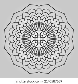 Luxury Arabesque Mandala Background with golden elements. Arabic Islamic east style, Ramadan Style Decorative mandala. Mandala for print, poster, cover