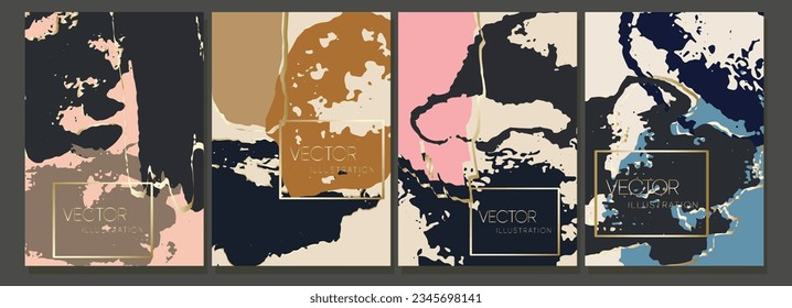 Vector de fondo de arte de lujo. diseño de arte digital Ilustración vectorial.