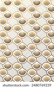 Luxury Art Deco Seamless Pattern Vector Background