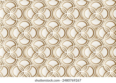 Luxury Art Deco Seamless Pattern Vector Background