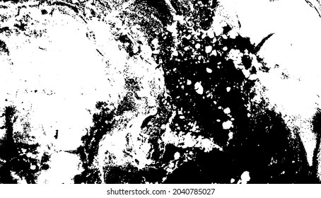 Luxury art in Eastern style artistic paints.Dust Overlay Distress Grainy Grungy Effect. Isolated Black on White Background