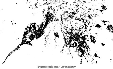 Luxury art in Eastern style artistic paints.Dust Overlay Distress Grainy Grungy Effect. Isolated Black on White Background