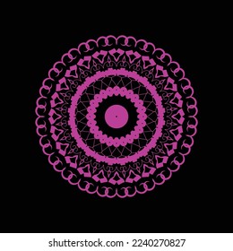 Vector de arte de lujo Mandala Design