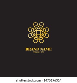 Luxury Artistic Brand Logo Vector Template