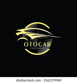 luxury automotive logo. vector cars dealers, detailing and modification logo design concept illustration