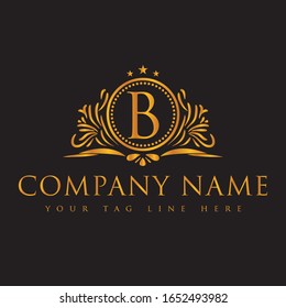 Diseño con logotipo de lujo B Letter Vector. Se trata de un logotipo de empresa único, creativo y de alta resolución. Puede utilizar este logotipo para su empresa y su sitio web. Se trata de un logotipo preparado para imprimir.