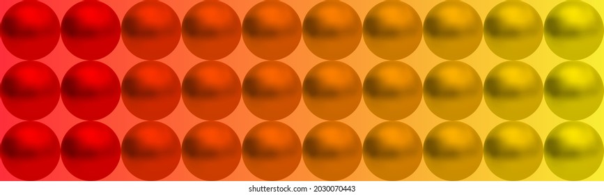 Luxury background with 3D beads. Vector illustration.