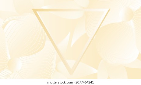 luxury background in 3d style, scene design vector illustration. gentle iridescent gradient with futuristic shades. combination of geometric shapes and colors. great for advertising goods, marketplace