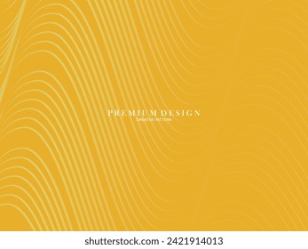 Luxury background, with abstract gold lines pattern.