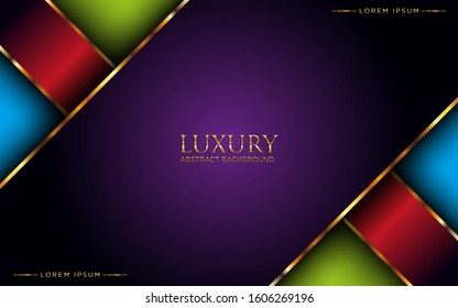 Luxury Background With Abstract Shape