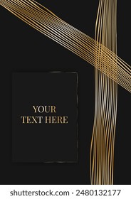  Luxury background. Banner with place for text.