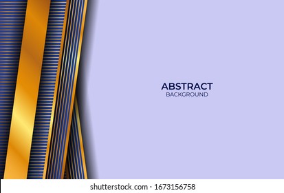 Luxury Background Blue And Gold Design
