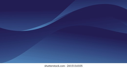 Luxury background with blue line or curved pattern, premium vector for business layout, digital certificate, formal brochure template