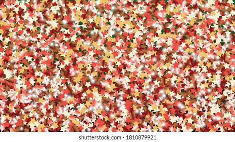 Fondo de lujo con Confetti de Partículas Glitter. Sparkle Luces Textura. Patrón de cumpleaños. Puntos de luz. Star Dust. Explosión de Confetti. Diseño de la pancarta.