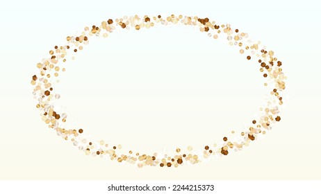 Luxury Background with Confetti of Glitter Particles. Sparkle Lights Texture. Disco pattern. Light Spots. Star Dust. Explosion of Confetti. Design for Web.