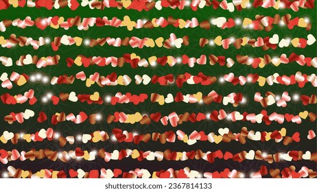 Luxury Background with Confetti of Glitter Particles. Sparkle Lights Texture. Holiday pattern. Light Spots. Star Dust. Explosion of Confetti. Design for Poster.