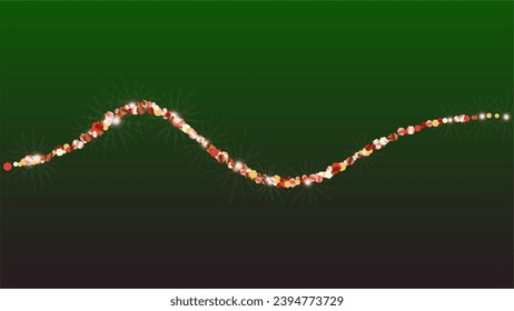 Luxury Background with Confetti of Glitter Particles. Sparkle Lights Texture. Birthday pattern. Light Spots. Star Dust. Explosion of Confetti. Design for Banner.
