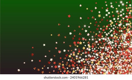 Luxury Background with Confetti of Glitter Particles. Sparkle Lights Texture. Party pattern. Light Spots. Star Dust. Explosion of Confetti. Design for Advertisement.