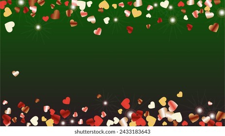 Luxury Background with Confetti of Glitter Particles. Sparkle Lights Texture. Christmas pattern. Light Spots. Star Dust. Explosion of Confetti. Design for Template.